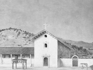 Historic image of the Mission Sonoma